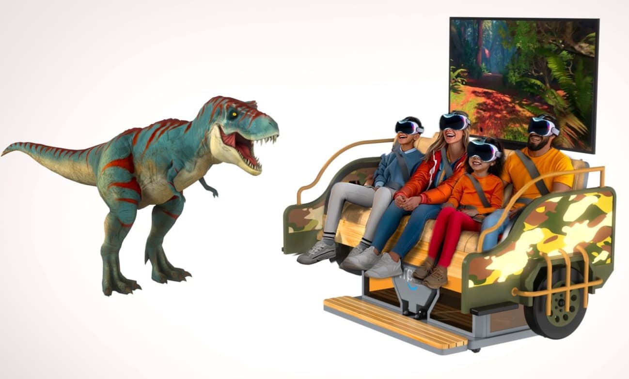 VR Dino Safari Ride Experience
